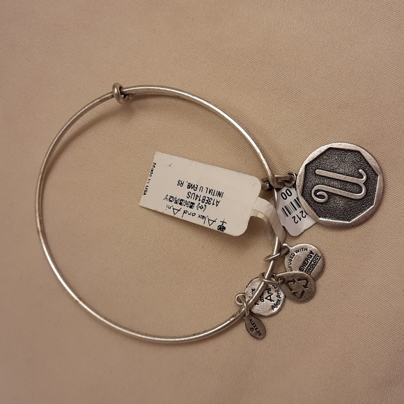 Alex and Ani Initial U Bracelet - Picture 4 of 8